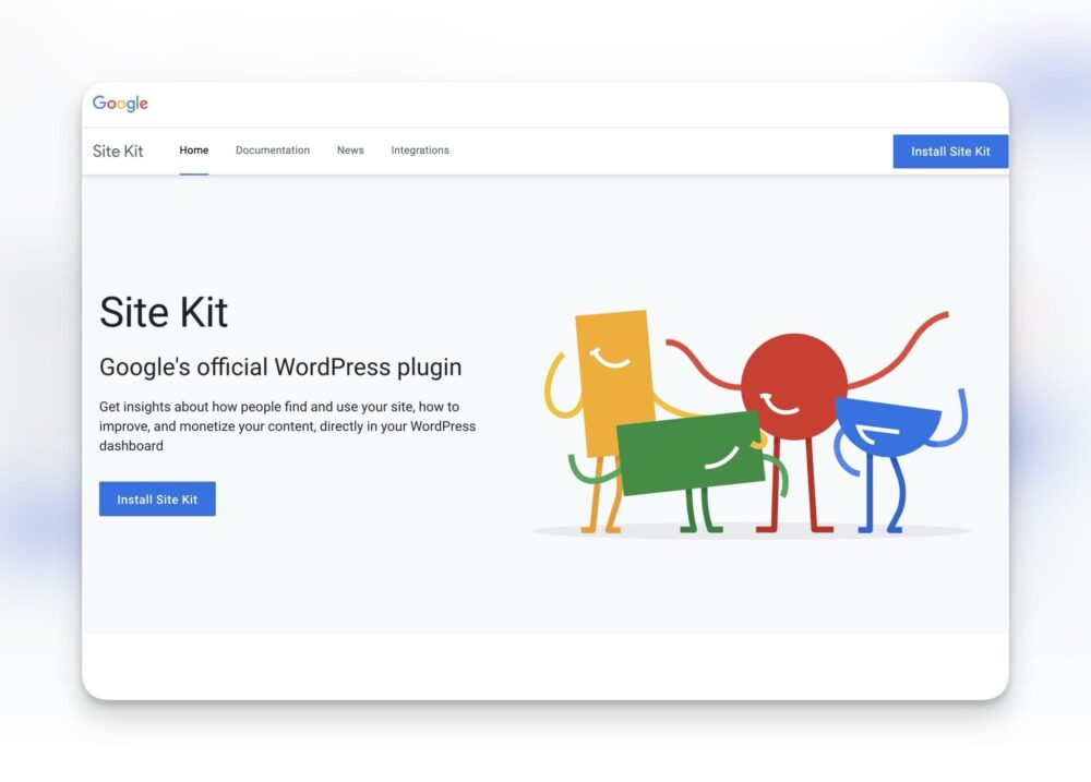 Site Kit by Google <br>Direktkoppla Google Analytics
