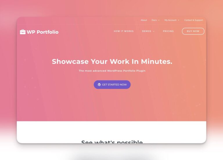 WP Portfolio <br>Avancerad portfolio med filtrering
