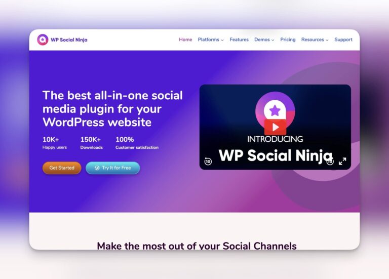 Wp Social Ninja <br>Koppla sociala medier till din sajt