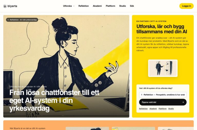 blyerts – skärmdump