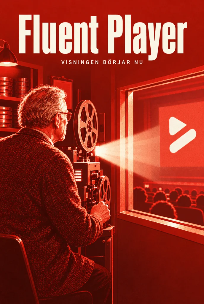Bokomslag för Fluent Player – Visningen börjar nu