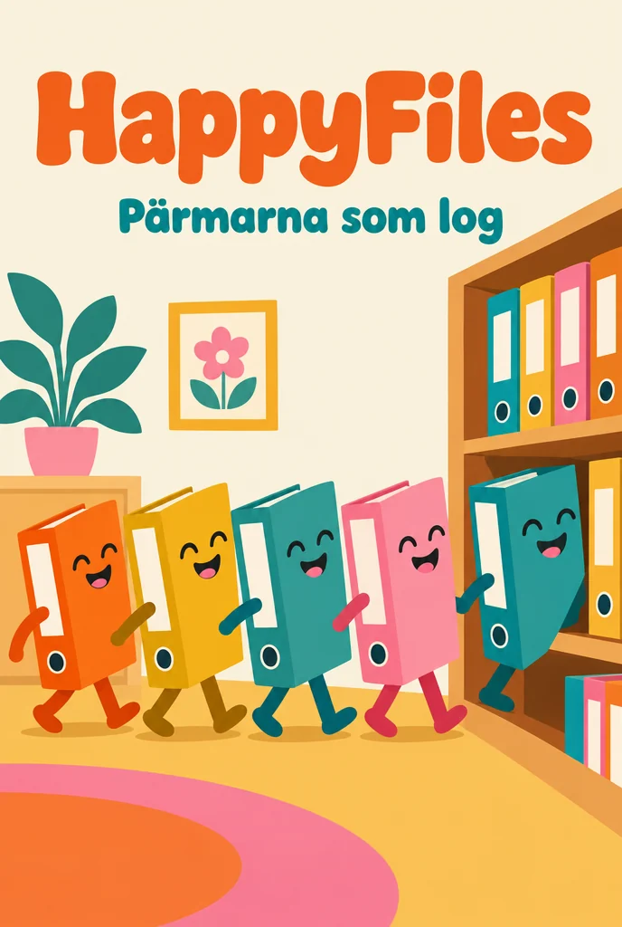 Bokomslag för HappyFiles – Pärmarna som log