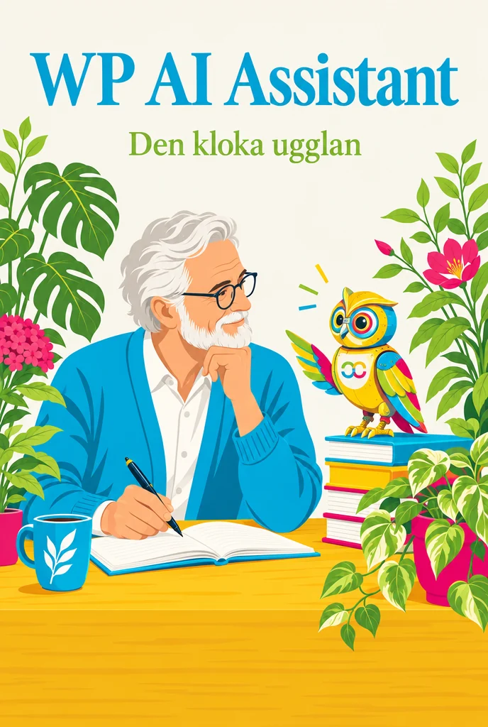 Bokomslag för WP AI Assistant – Den kloka ugglan